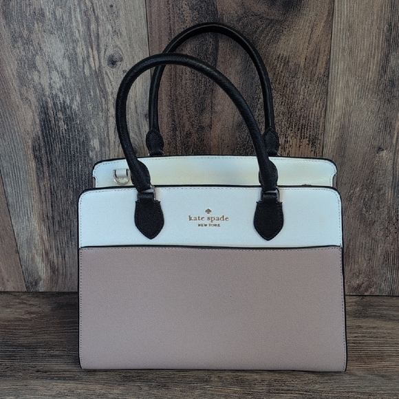 Kate Spade Madison Medium Toasted Hazelnut Shoulder/Hand Satchel - Picture 2 of 8